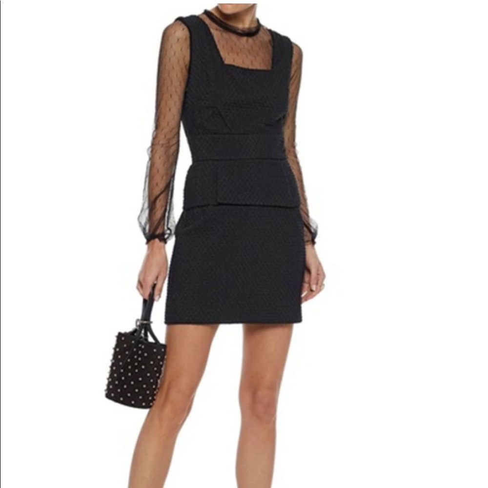 Maje Women's Rosie Embroidered Lace Dress size 1